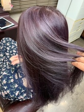 シェリー(cherie) グレイラベンダー【cherie池袋】デザインカラー