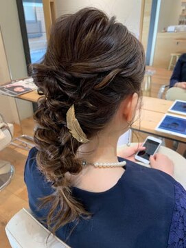 ネウィ 京橋(newi) 【uta*_girls】　ｙｏｋｏ　編みおろし　ヘアセット