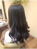 インナーカラーロングスタイル