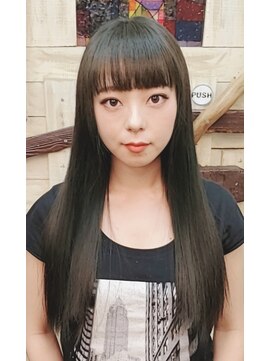 ヘアーメイク デコ トウキョウ 大島店(hair make Deco. Tokyo) カフェモカ カラーに ハイブリッドエクステ 50本ヽ(^。^)ノ