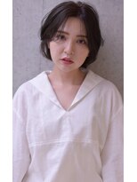 スリットショートボブ