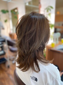 ミオ パーチェ ヘア(mio pace hair) ウルフカット