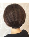 丸みがかわいい☆大人ショート