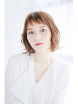 プティルカ ディーシー本店(PutiLuca D.C.)&nbsp;透け感バングの外はねバルーンボブ