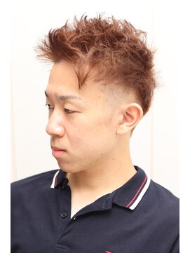 ヘアーアンドグルーミング ヨシザワインク(HAIR&GROOMING YOSHIZAWA Inc.) 【ヨシザワ人形町】ツーブロックアップバング