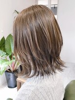 エマヘアープラス 下郡店(Emma Hair plus)&nbsp;【佐藤沙耶】ミディアムレイヤーボブ