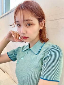 ランド 池袋(LAND) ダブルカラーピンクベージュ♪