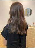 ロング×ウェーブ巻き