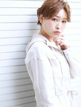 ウィーブス セタガヤ(weaves -SETAGAYA-) ハンサムショート×こなれヘア【weavesSETAGAYA】