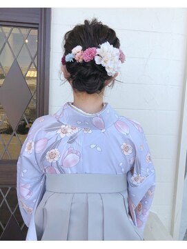 レジスタヘアーワークス (REGISTA hair works) 卒業式袴着付け×ヘアセット