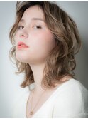センターパート小顔フレンチカジュアルw戸田公園20代30代40代
