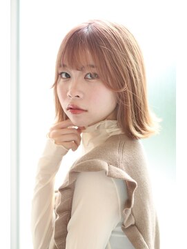 ボス レフィル(BOSS Le'fill) 韓国風外ハネボブ　　　/小顔カット/似合わせカット