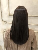 キュア 表参道(CURE)&nbsp;黒髪/グレージュカラー/ココアベージュ/ヘルシーロング[表参道]