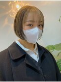 逆シースルーインナー♪ショートボブ