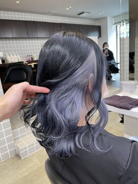 インク 渋谷(INK.) インナーカラー/シルバー/ケアブリーチ/ツートン/