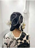 ・卒業式ヘアセット