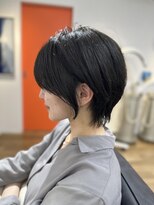 スピンヘアワークス(Spin Hair Works) 耳掛け_ショートボブ@齋藤巧