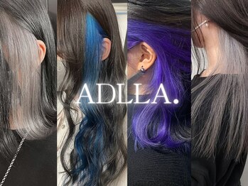 アドラ(ADLLA)の写真/ハイトーンカラーならカラーのスペシャリストが揃うADLLA.で★[ダブルカラー¥12900/インナーカラー¥9000]