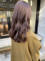 コフィー バイ メルト 吉祥寺(cofy by melt)&nbsp;【松本咲花】ブリーチなしダブルカラー艶感チョコレートベージュ