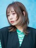 カット+N.エヌドット ルフレカラー+ミルボントリートメント/熊谷