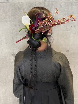 エイミー 伏見店(aemii) 成人式のタイトアップ