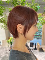 ミィ 浦和(mee)&nbsp;デザインカラールイヤーカット/ウェットヘア/オリーブベージュ