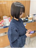 切りっぱなしボブ〇
