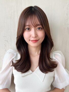 アフロート ルヴア(AFLOAT RUVUA) *20代30代40代◎小顔薄め前髪レイヤーカットくびれヘア