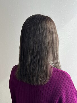 ランプヘアーデザイン(LAMP HAIR DESIGN) 【堀田 奈穂】ハイライト/グレージュカラー/50代60代