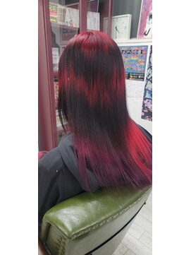 クリーン ヘアデザイン(CLLN hair Design) 『赤×黒』