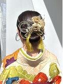 【chome】卒業式 成人式 ヘアセット