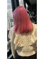 ビハインドザカーテン(BEHIND THE CURTAIN)&nbsp;卒業ヘアカラー×クリアピンク