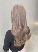 【Lowe'】ハイトーンカラー×ヘーゼルベージュ