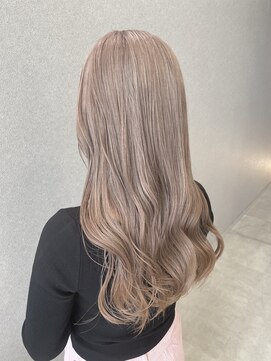 ロエ(Lowe') 【Lowe'】ハイトーンカラー×ヘーゼルベージュ