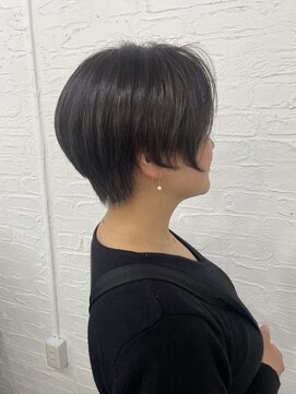 リファインド(REFINED) ツーブロックショートボブ 村田