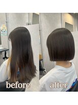 ヘアサロン ドットプラス 町田店(dot. plus)&nbsp;イメチェン/ホワイトブロンド/外ハネボブ/美髪/町田