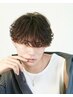メンズカット＋ニュアンスパーマ＋補修トリートメント￥9900［メンズパーマ］