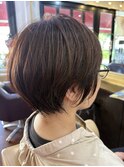 大人可愛いショートボブby ERINA