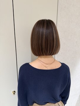 クレア 上大岡(CREA) 白髪ぼかしハイライト縮毛矯正ダブルカラー髪質改善30代40代50代