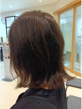 ビーズカラー イオンタウン米沢駅前店 つや感UP！N.ブルーバイオレット+グレージュブラウン/10