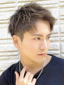 フィフス 天神大名(fifth) 天神スパイキーショートツイストスパイラルパーマメンズカット