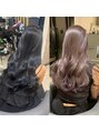 ノエ シンサイバシ(Noe Shinsaibashi) ブリーチ無し透明感カラー、酸性ストレート、レイヤーカット♪
