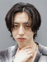 フィフス 仙台(fifth) 仙台センターパートウルフニュアンスパーマフェザーパーマ毛流れ