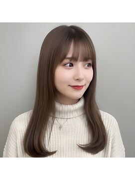 アームスヘアー 狭山ヶ丘店(arm's hair) 【狭山ヶ丘】肌を美しく魅せるシアベージュ×髪質改善でシルク艶