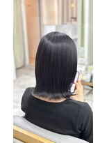 アウラ 近鉄八尾駅前店(Aura)&nbsp;艶感ナチュラル外ハネボブ