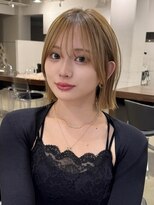 アビー(ABBEY3)&nbsp;丸みボブ内巻きボブ韓国ボブタッセルボブハッシュボブミニボブ