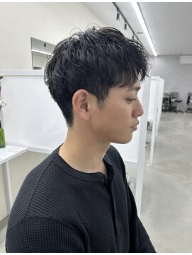 キートス 高知店(kiitos) ［メンズショート×ニュアンスパーマ］