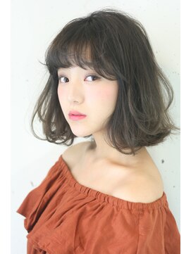 キー(key) グレージュ×リラクシーボブ