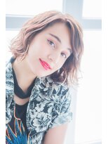 ミエル ヘア 新宿(miel hair)&nbsp;【mielhair新宿本店】ラフな抜け感外ハネボブ