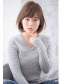 毛先パーマことりベージュウォーターフォール美髪くびれ 花野